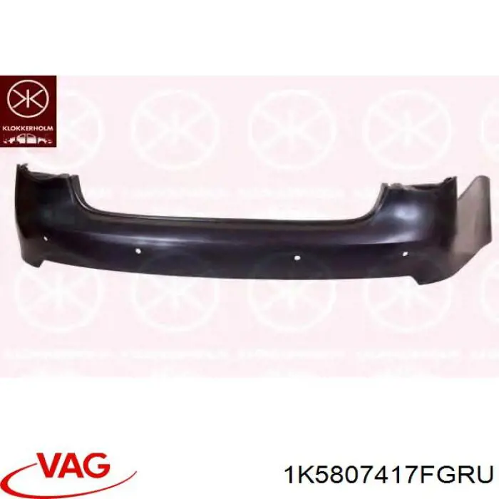 Zderzak tylny VAG 1K5807417FGRU cena, od 64,38 USD