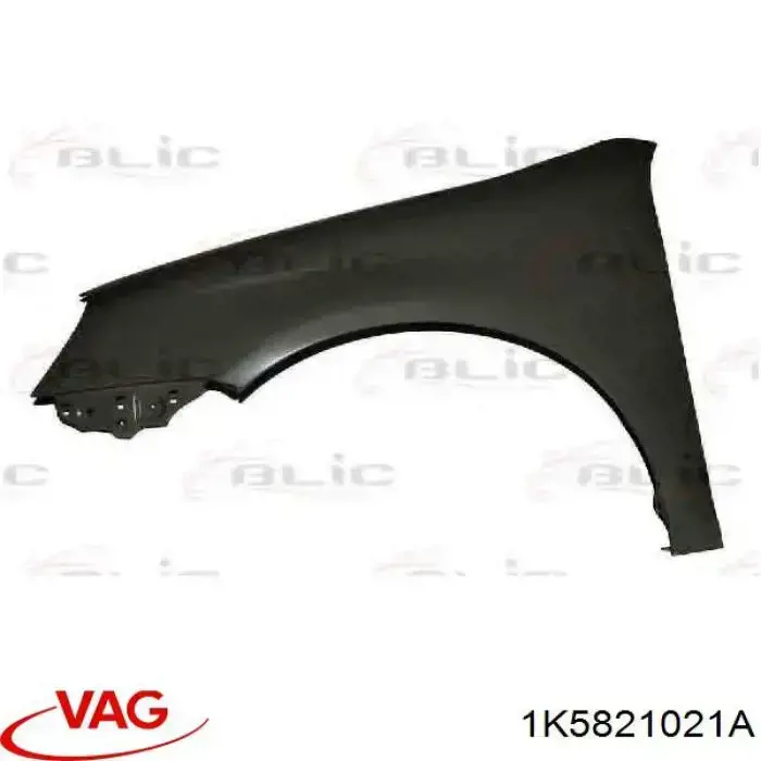 1K5821021A VAG Błotnik przedni lewy