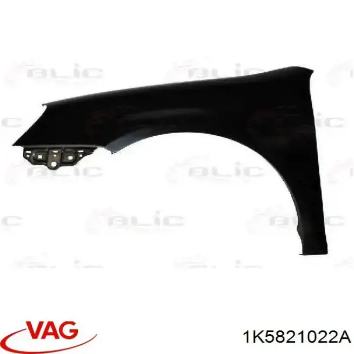 Błotnik przedni prawy VAG 1K5821022A cena, od 63,14 USD