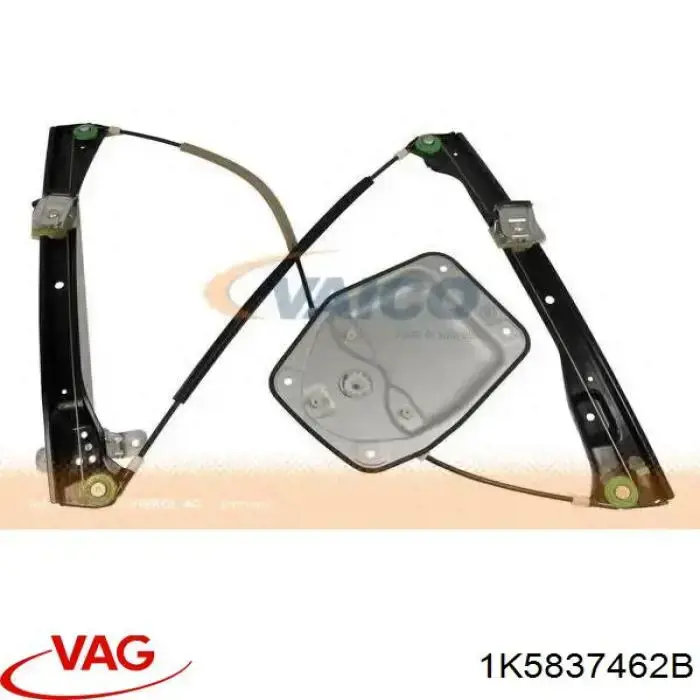 Mechanizm podnoszenia szyby drzwi przednich prawych 31837167 AND