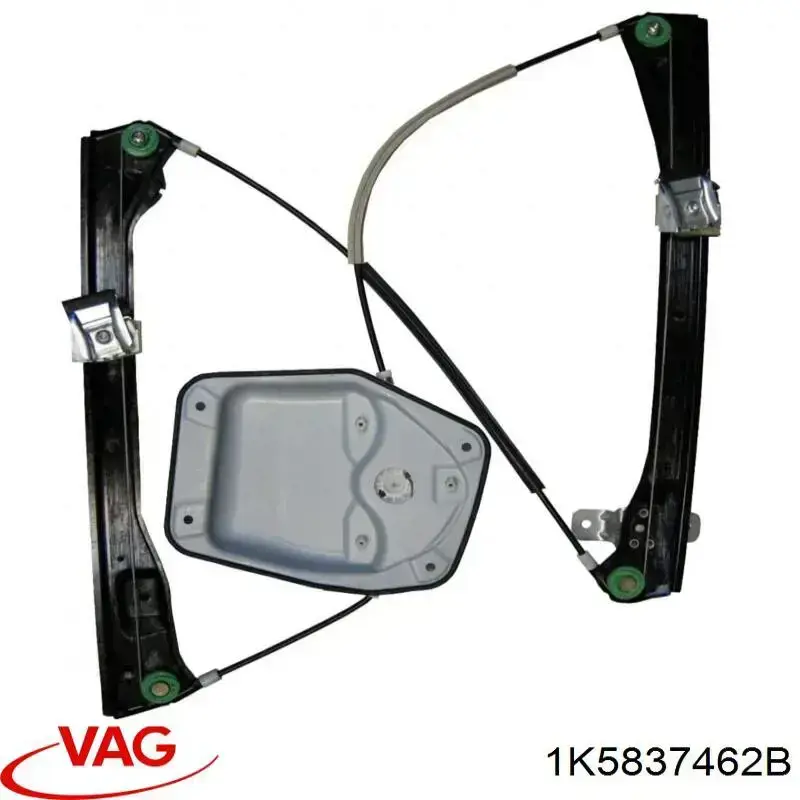 Do koszyka 1K5837462B VAG Mechanizm podnoszenia szyby drzwi przednich prawych