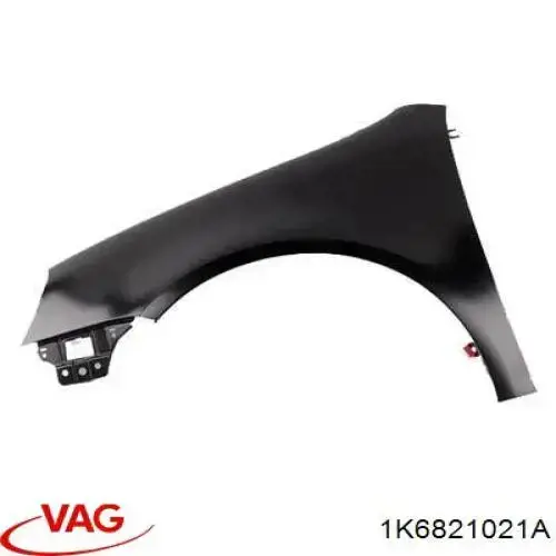 1K6821021A VAG Błotnik przedni lewy