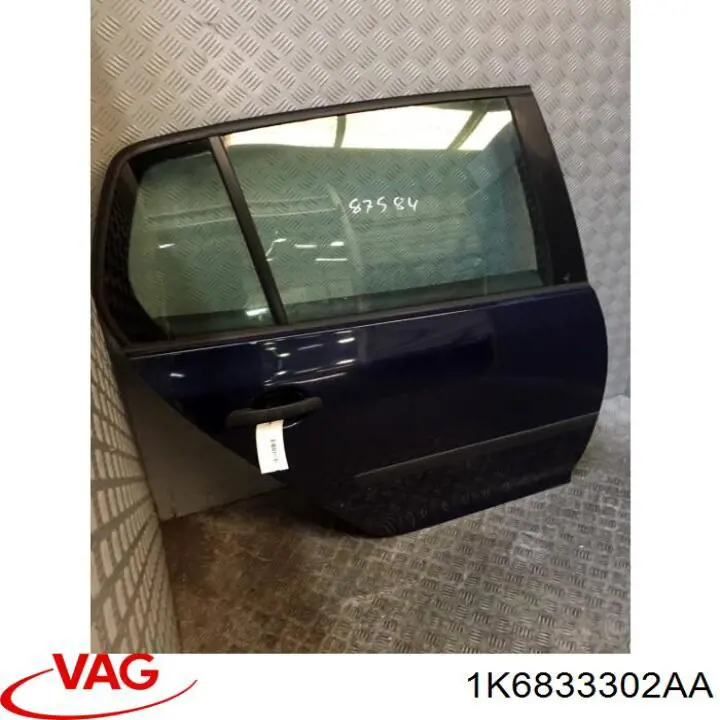 Drzwi tylne prawe do Volkswagen Golf V 1K1