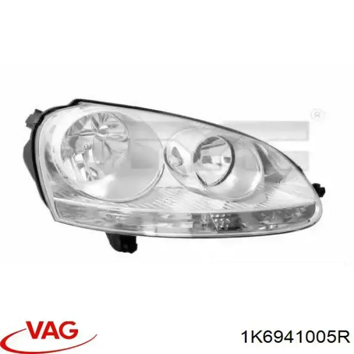 Reflektor lewy VAG 1K6941005R cena, od 144,00 USD