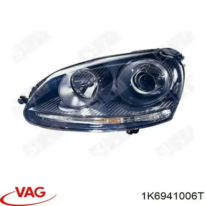 Reflektor prawy 1K6941006T VAG