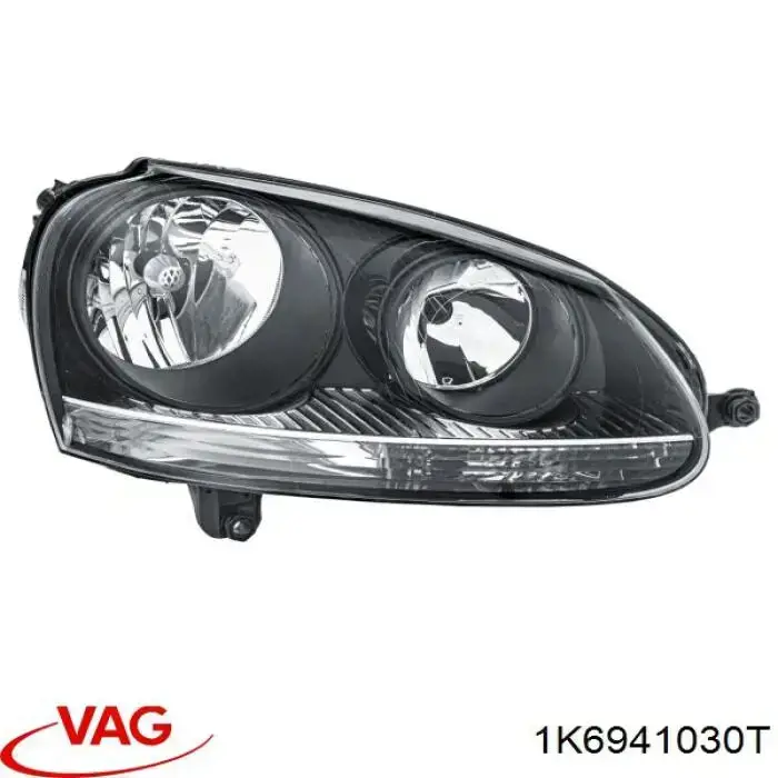 Do koszyka 1K6941030T VAG Reflektor prawy