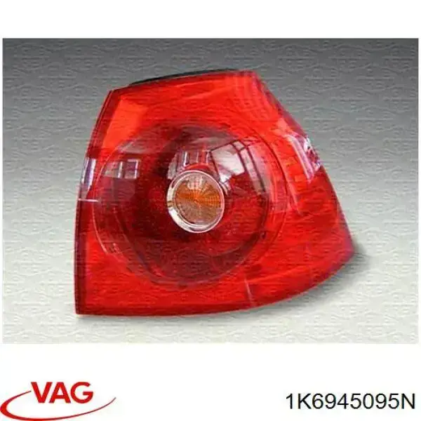 Lampa zespolona tylna lewa zewnętrzna VAG 1K6945095N cena, od 66,40 USD