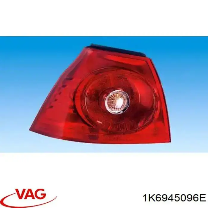 Do koszyka 1K6945096E VAG Lampa zespolona tylna prawa zewnętrzna