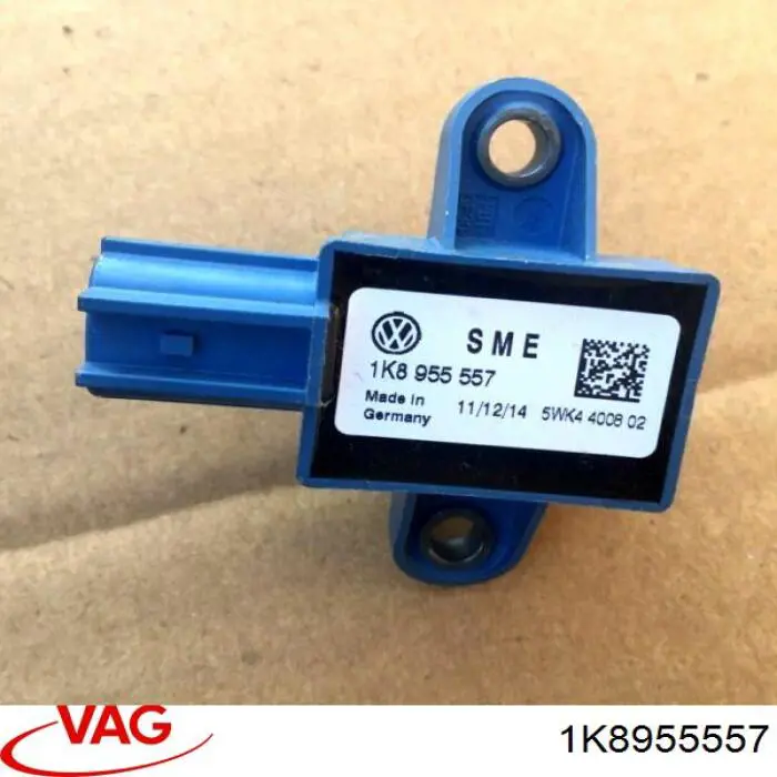 1K8955557 VAG Czujnik AIRBAG przedni