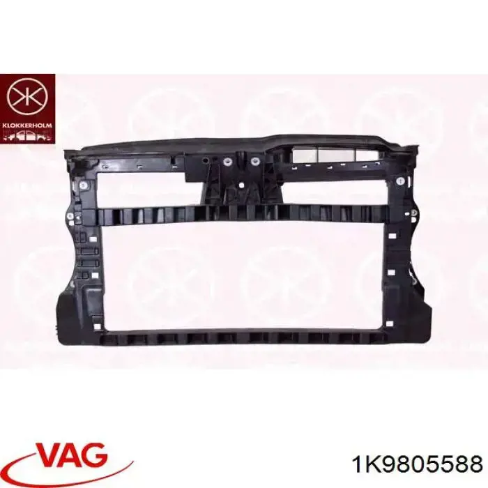 1K9805588 VAG Osłona chłodnicy kompletna (panel mocowania reflektorów)