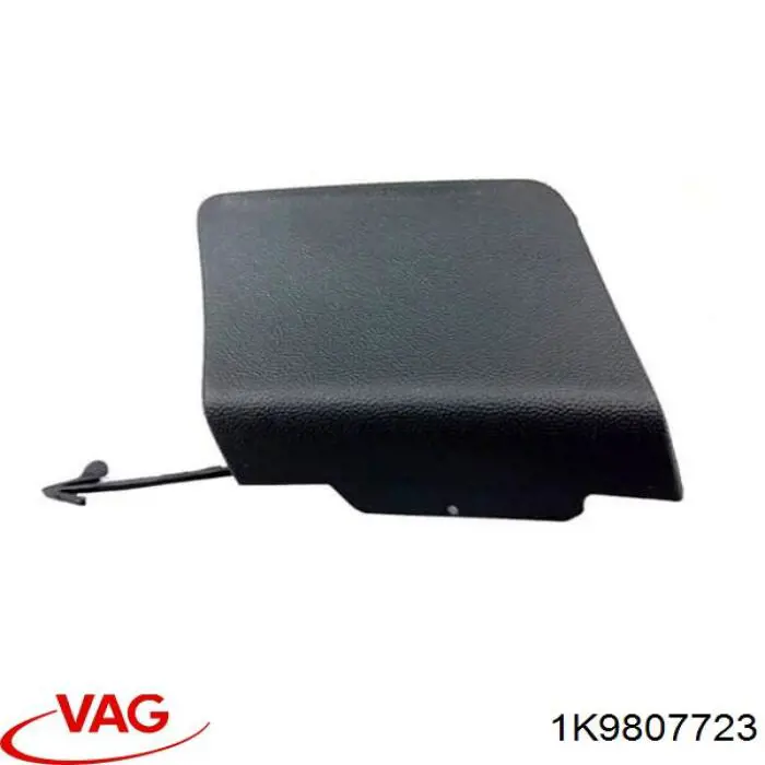 Do koszyka 1K9807723 VAG Wspornik zderzaka przedniego lewy