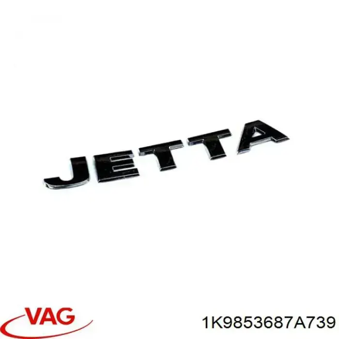 Emblemat na klapę bagaznika (znaczek firmowy) Volkswagen Jetta VII sedana (BU3, BU4) (2017 - 2026) cena, od 161,15 USD