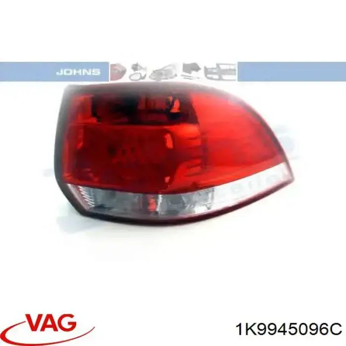 1K9945096C VAG Lampa zespolona tylna prawa