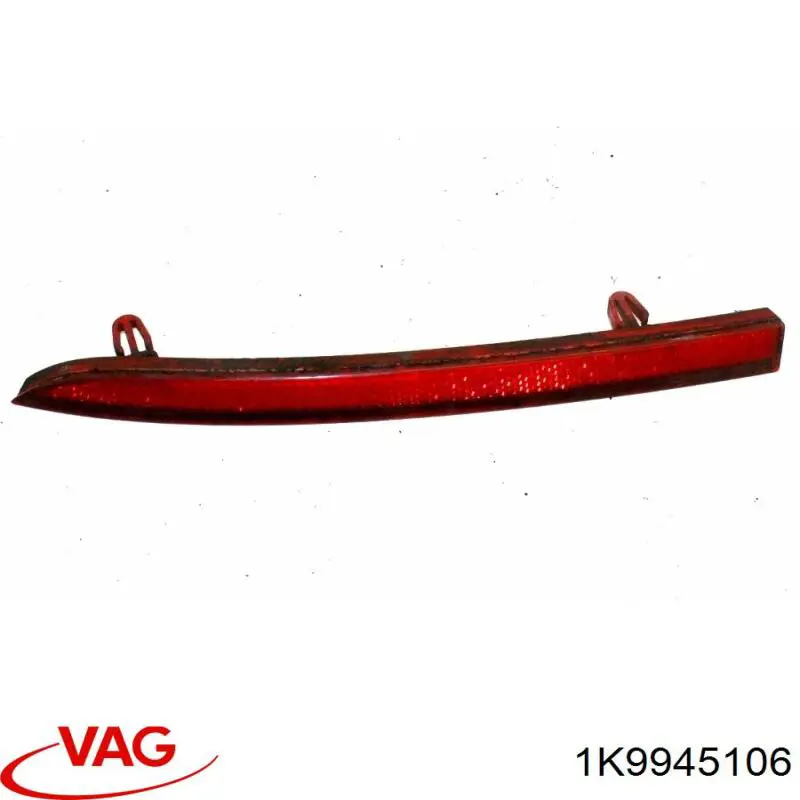 Lampa odblaskowa zderzaka tylnego prawa VAG 1K9945106 cena, od 44,54 USD