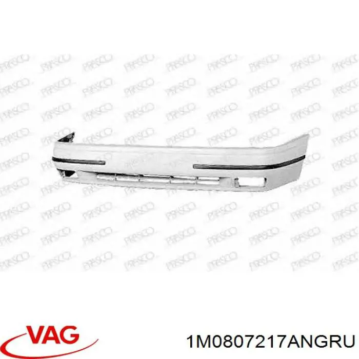 Zderzak przedni 1M0807217ANGRU VAG