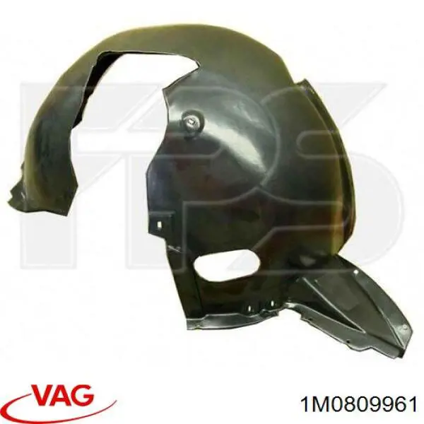 Do koszyka KH6616387OE VAG Nadkole błotnika przedniego lewe