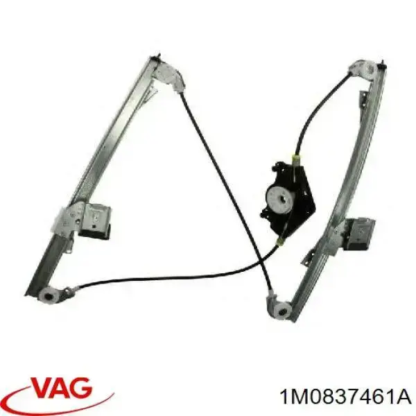 Do koszyka 1M0837461A VAG Mechanizm podnoszenia szyby drzwi przednich lewych