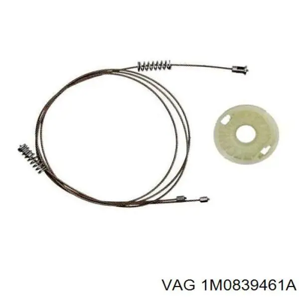 Mechanizm podnoszenia szyby drzwi tylnych lewych VAG 1M0839729F cena, od 62,43 USD