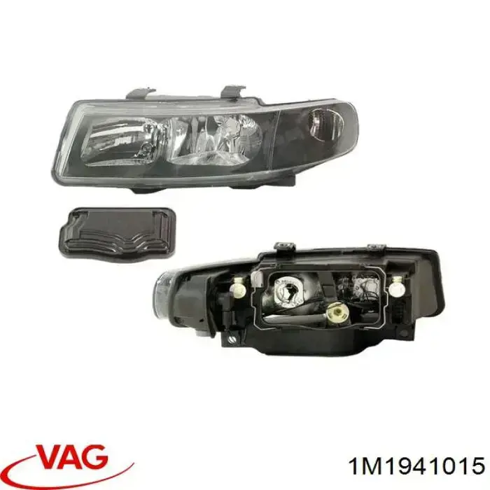 1M1941015 VAG Reflektor lewy