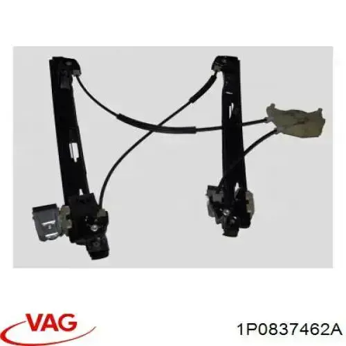 1P0837462A VAG Mechanizm podnoszenia szyby drzwi przednich prawych