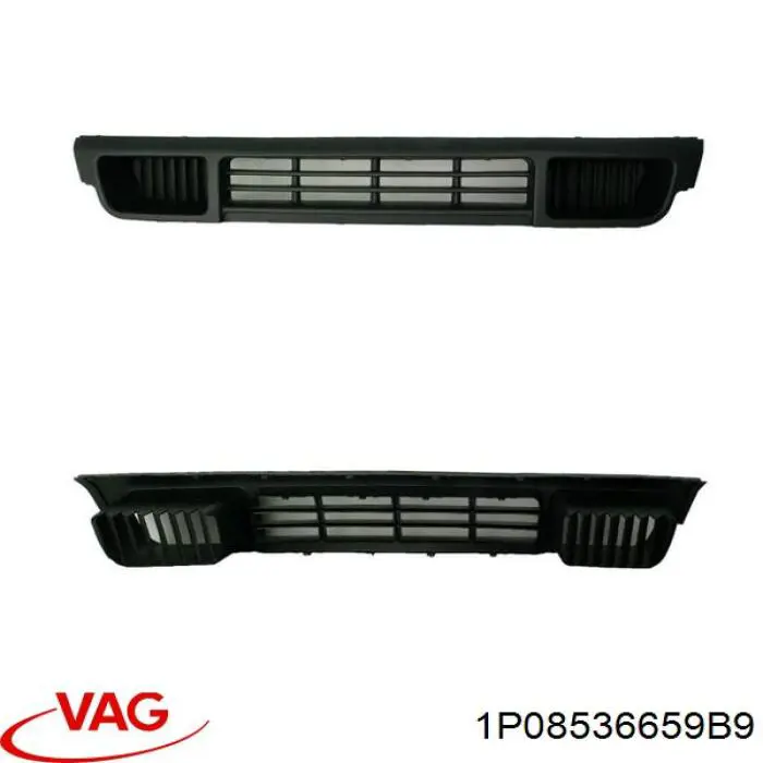 1P08536659B9 VAG zaślepka (kratki lamp przeciwmgielnych zderzaka przedniego lewa)