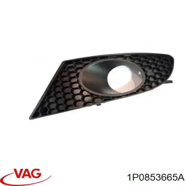 Do koszyka 6726275 Polcar Obrzeże lampy przeciwmgielnej lewej
