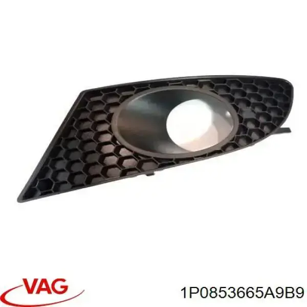 Obrzeże lampy przeciwmgielnej lewej 6726275 Polcar