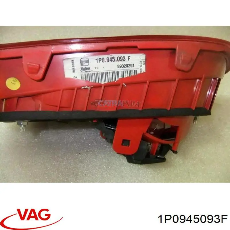 1P0945093F VAG lampa zespolona tylna lewa wewnętrzna