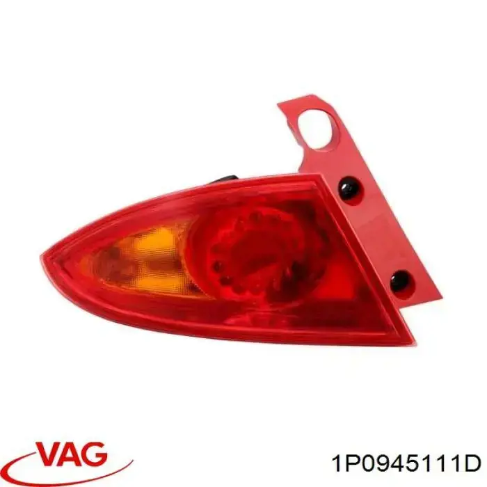 1P0945111D VAG Lampa zespolona tylna lewa zewnętrzna