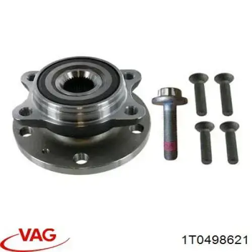 1T0498621 VAG Piasta przednia