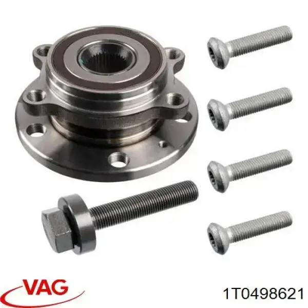 Do koszyka 1T0498621 VAG Piasta przednia