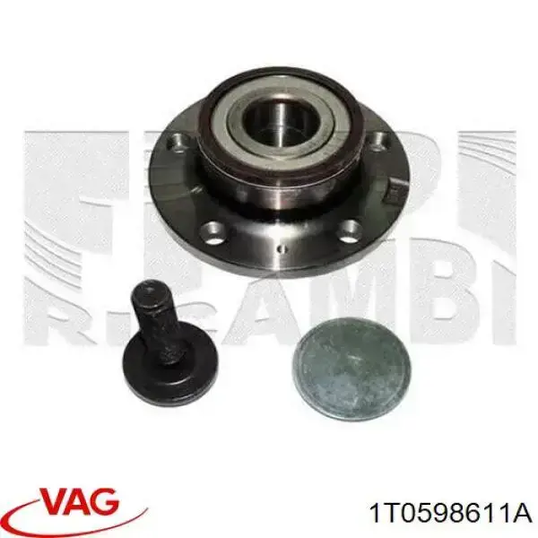 Do koszyka 1T0598611A VAG Piasta tylna