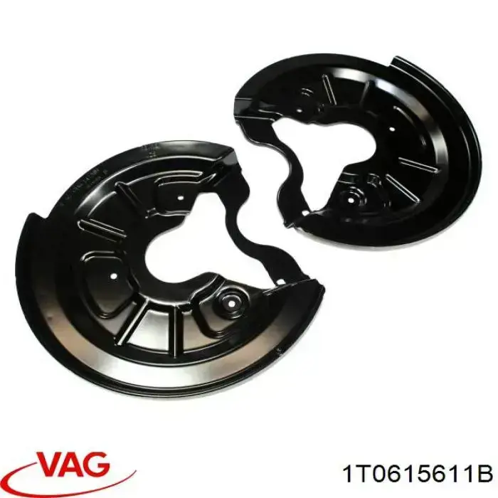 Osłona tarczy hamulcowej tylnej lewa VAG 1T0615611B cena, od 26,42 USD