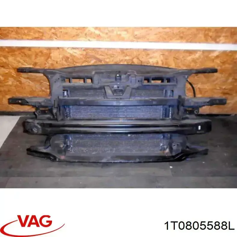 Osłona chłodnicy kompletna (panel mocowania reflektorów) VAG 1T0805588L cena, od 87,35 USD