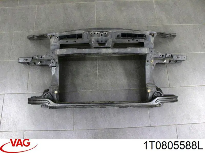 Do koszyka 1T0805588L VAG Osłona chłodnicy kompletna (panel mocowania reflektorów)