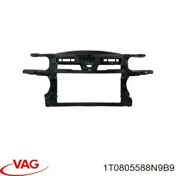 Osłona chłodnicy kompletna (panel mocowania reflektorów) VAG 1T0805588N9B9 cena, od 87,35 USD