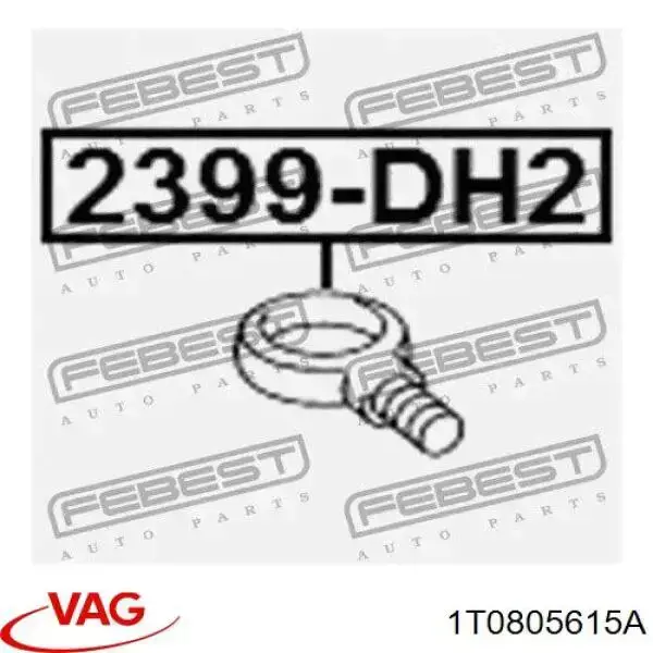 Hak holowniczy VAG 1T0805615A cena, od 22,55 USD