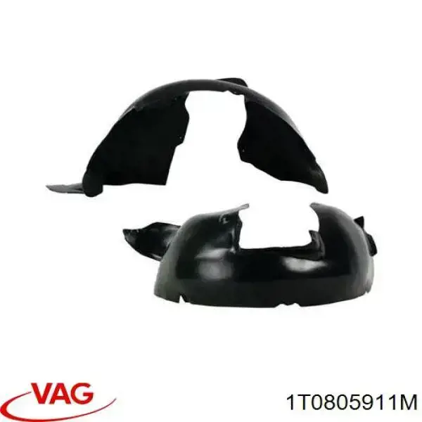 Nadkole błotnika przedniego lewe VAG 1T0805911M cena, od 26,48 USD