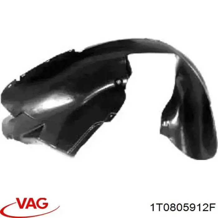 Nadkole błotnika przedniego prawe VAG 1T0805912F cena, od 23,54 USD