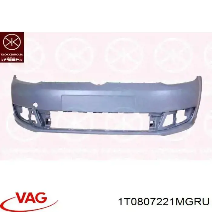  Zderzak przedni Volkswagen Touran 2