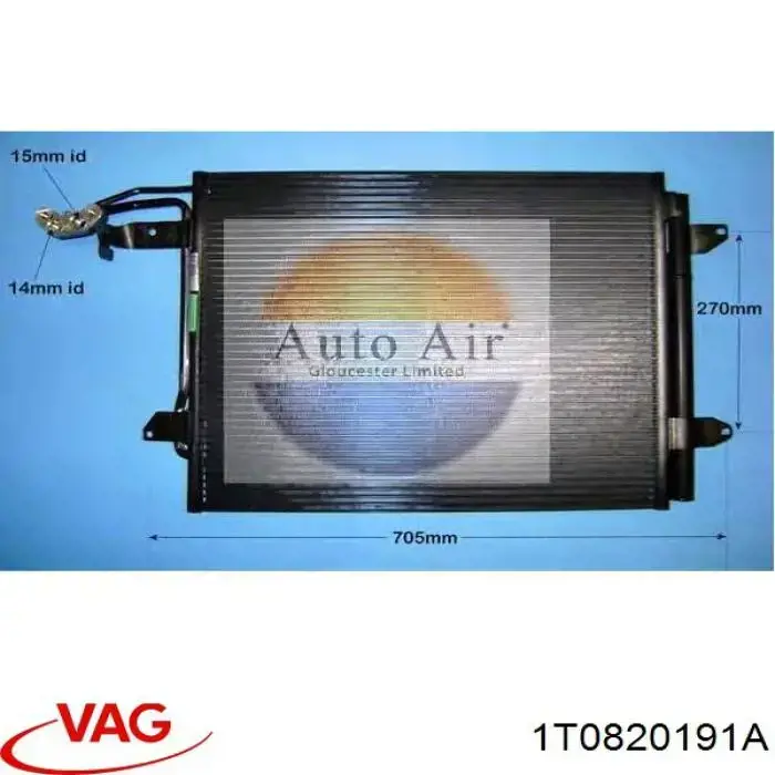 1T0820191A VAG Osuszacz klimatyzacji