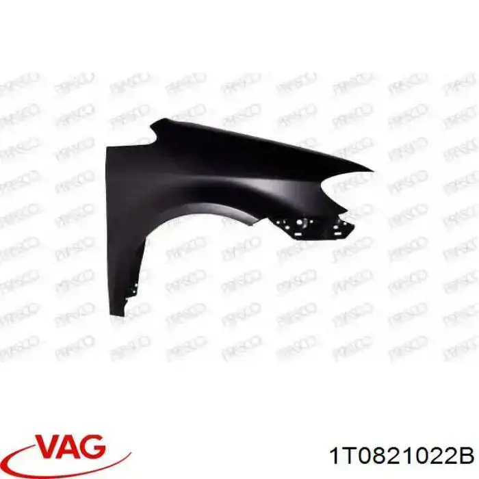 Błotnik przedni prawy VAG 1T0821022B cena, od 77,85 USD