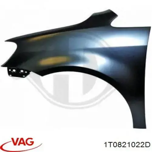 1T0821022D VAG Błotnik przedni prawy