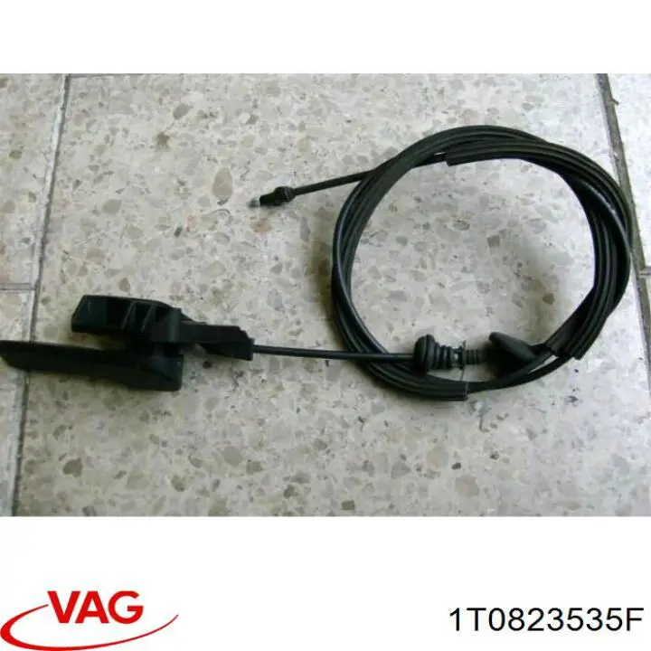 1T0823535F VAG Linka otwierania maski tylna