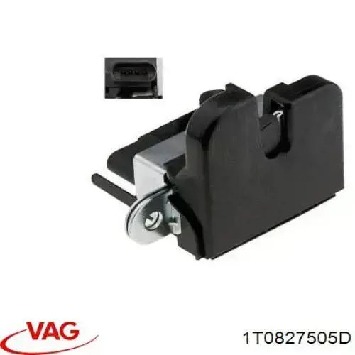 1T0827505D VAG Zamek klapy bagażnika (3/5 drzwi tylnych)
