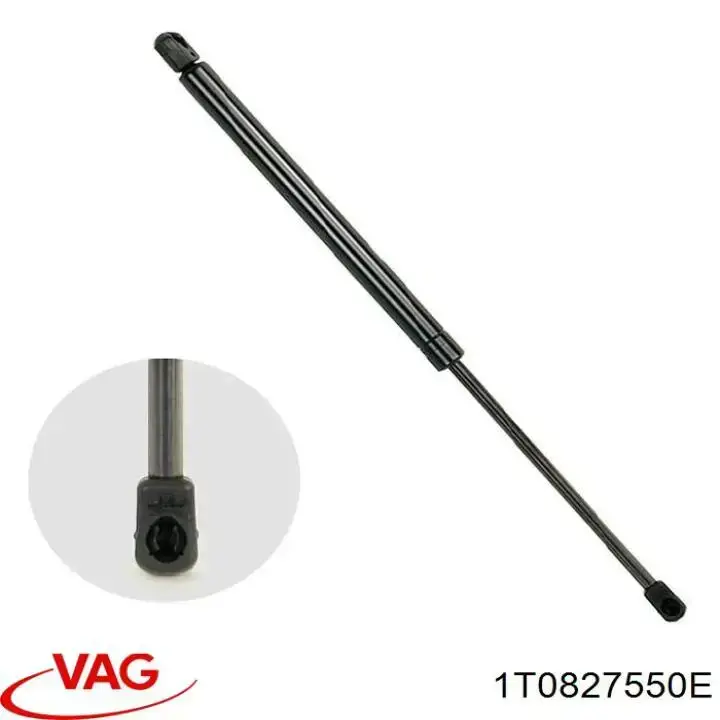 1T0827550E VAG Amortyzator klapy bagażnika (3/5 drzwi-tylnych)