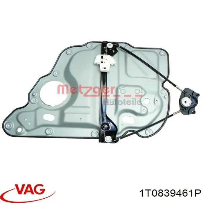 Mechanizm podnoszenia szyby drzwi tylnych lewych VAG 1T0839461P cena, od 103,86 USD