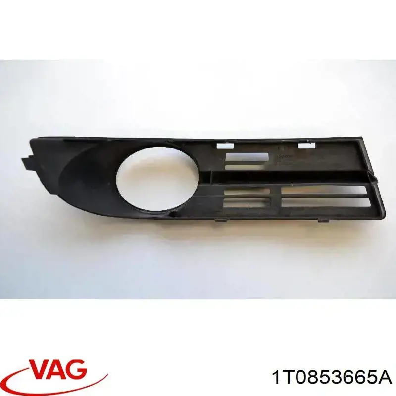 Do koszyka 1T0853665A VAG Kratka zderzaka przedniego lewa