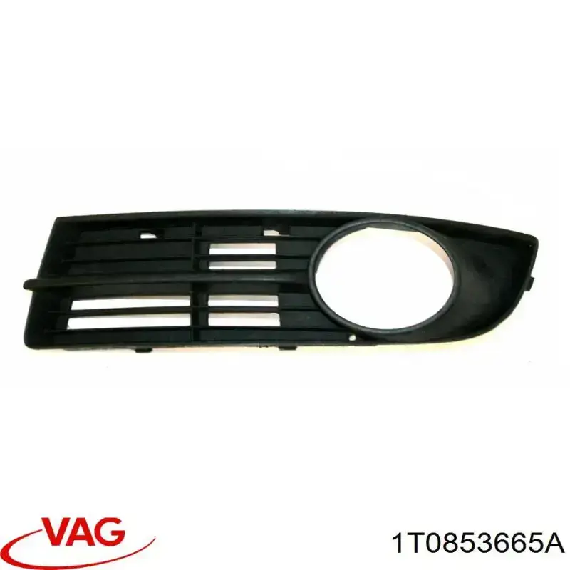 Kratka zderzaka przedniego lewa VAG 1T0853665A cena, od 17,43 USD
