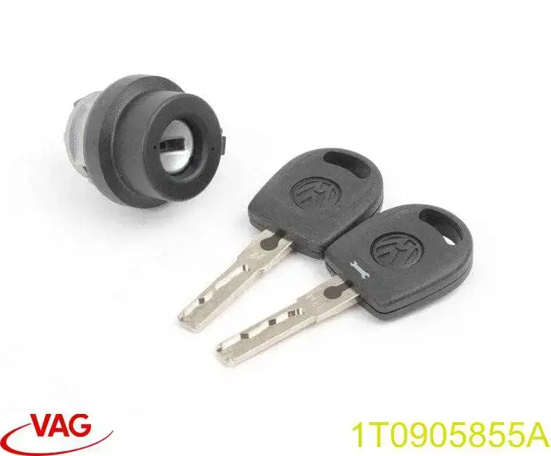 Wkładka stacyjki zapłonowej VAG 1T0905855A cena, od 38,77 USD